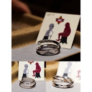 Eason · Eason Chan Merchandise Ring Niche Design Simple All-Match Fashion Opening Adjustable Ring In