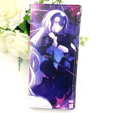Fate/Grand Order FGO Alter Okita Anime Long Women Wallets Fate/Stay Night Money Clip Men Card Holder