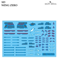 [DELPI DECAL] 374 SD WING ZERO GUNDAM  WATER SLIDE DECAL