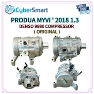 MYVI '18 (M800) 1.3 DENSO 9980 COMPRESSOR WITHOUT CLUTCH (ORIGINAL)