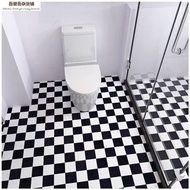 Bathroom Self-Adhesive Floor Tile Floor Toilet Sticker Self-Adhesive Toilet Sticker Kitchen Anti-Sli