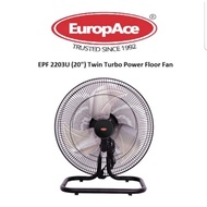 EuropAce 18" Twin Turbo Floor Fan EPF2183U| 20" EPF2103U