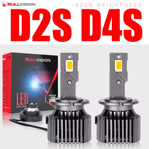 Bullvision D2S D4S LED Headlights HID D1S D3S D5S D8S D1R D2R D3R D4R D1C D2H D2C Two-sided 9570 CSP