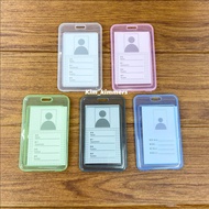 Clear ID Case Id protector school id case transparent plain color id cover