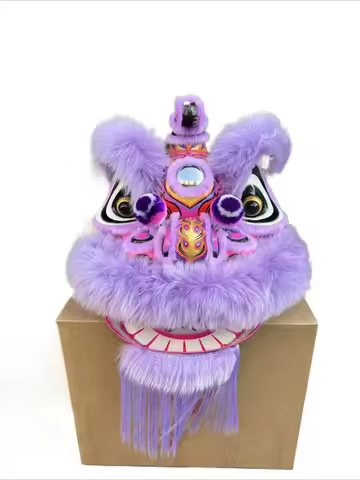Lion dance, lion dance, competitive lion dance, wool