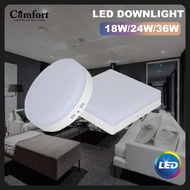 12W 18W 24W LED Downlight LED Recessed Down Light Ceiling Room Round Downlight Square Downlight