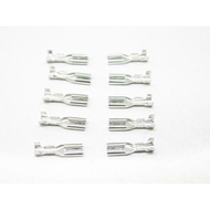 < Jingzhan > Quick Connect PIN Female 4mm Size Release Silver Line Opening 10 Pieces In A Set