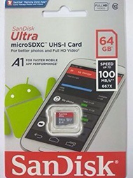 Sandisk 64GB 100MB/s MicroSD Card 10年保養
