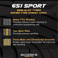 (voucher) ban accelera 195/50R15 195/50/15 651 sport semi slick