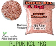 PUPUK KCL IMPORT BELARUSIA 1 KG / KCL SASCO IMPORT BELARUSIA / PUPUK BUNGA