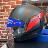 Shark City Cruiser Karonn Red Open Face Shark Helmets Shark Helmet Shark Helmets