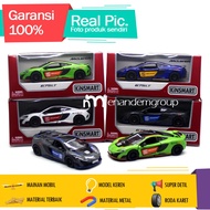 Kinsmart Diecast Toy Car Miniature Mclaren 675LT Metal