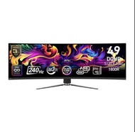 MSI MAG 49 DQHD 5120x1440 240Hz 曲面電競螢幕