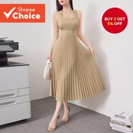 B131-3-Cross-tie dress-DRB131P1D430  B131-3-gaun silang tali-DRB131P1D430