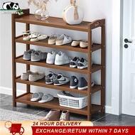 Mr.Bamboo Shoe Rack Organizer Bamboo Shoe Storage 2/3/4/5/6 Layers Rack for Home Furniture