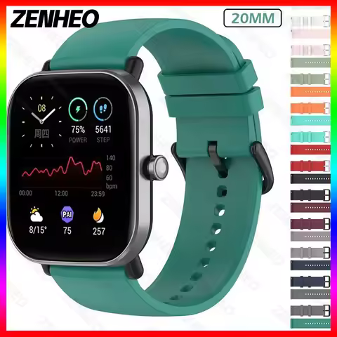 Smart Watch Strap For Huami Amazfit GTS 2 Mini 2e 20mm Wrist Band For Xiaomi Amazfit Bip U / S / Gts