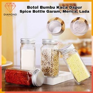 Kitchen SPICE BOTTLE Sow Glass/Kitchen SPICE Jar Salt Pepper Pepper/SPICE BOTTLE