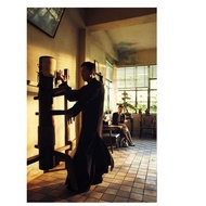 Ip Man 4 Same Style Long Shirt Robe Clothes Wingchun Fist Linen Cotton Linen Clothing Donnie Yen Kun