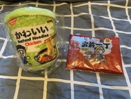 出前一丁雞肉味杯麵公仔(附送購物袋)