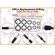 10PCS Oring KARCHER BLACKDECKER BOSCH BOSMAN APACHE SparePart Hose Gun Nozzle WaterJet PRESUREWASHER
