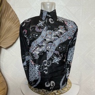 KEMEJA Elmeccamaira &gt;&gt; Premium Long Sleeve Men's Batik Shirt/Office Men's Batik/Party Men's Batik/Invitation Batik/Couple Men's Batik/Men's Batik