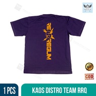 baju distro gaming esports rrq rex regum qeon esports t-shirt original - ungu m