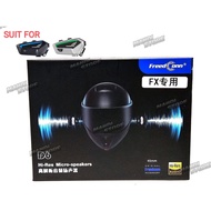 Speaker D6 Bluetooth Helmet Intercom Freedconn FX GX 10 GX10 HI-RES AUDIO Soft Hard Mic Fullface Hal