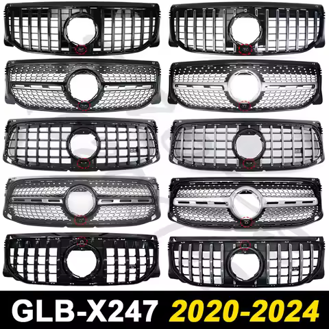 for 2020-2023 2024+ X247 GLB Mercedes Benz GLB180 GLB200 GLB220 GLB250 GT STAR Bumper Mesh Racing Gr