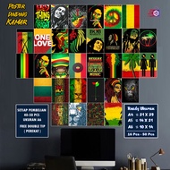 Poster Dinding Kamar Tema Reggae / Poster Reggae / Hiasan Dinding / poster kamar / COD