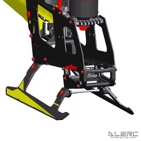 ALZRC Carbon Fiber Landing Skid Set Spare For Devil 505FAST FBL 3D Fancy RC Helicopter Aircraft Carb