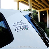 GTA5 Car Stickers Give He Loves 5 Stickers R Star Game Peripheral Decals Reflective Car Stickers Bod