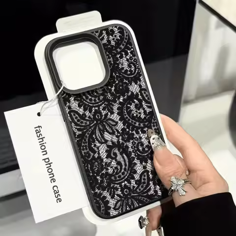 New Lace Pattern Lychee Texture Case For Infinix GT Note 30 40 Pro 50S Hot 50 Plus 10 Lite 11S 12 Sm
