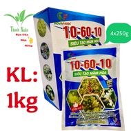 Phân Bón NPK 10-60-10 Siêu Tạo Mầm Hoa Hộp 1kg