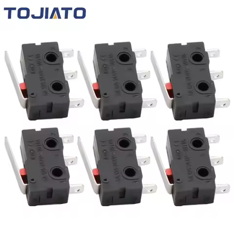 5-20pcs Micro Limit Switch OMRON SS-5GL 5A 125V 1.47N 3D Printer Parts 3A Mini Mouse Button Endstop 