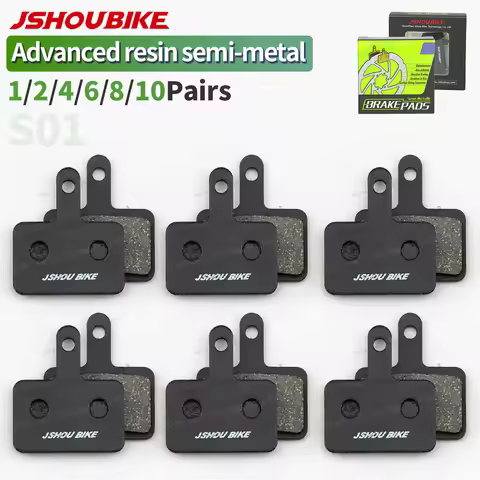 JSHOUBIKE Advanced Semi-metal Bicycle brake pads for Shimano B01S/B03S/B05S-RX BR-M485/TX805/M445/M3