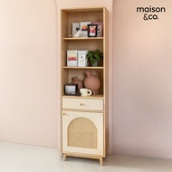 SB Design Square MAISON CO. ตู้สูง DAISY สีครีม (52x40x180 ซม.)