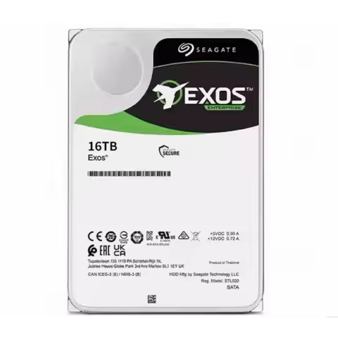 For SEAGATE EXOS SATA 6GB/s 7200RPM 256MB 18TB 16TB 14TB 10TB 8TB 6TB 4TB 2TB 3.5" SATA 3 NAS Hard D