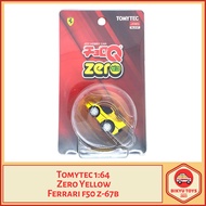Tomytec 1:64 Zero Yellow Ferrari f50 z-67b Tomytec