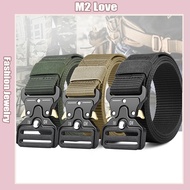 Men's Tactical Belt Fashionable And Casual Nylon Belt  Multifunctional Outdoor Military Training Bel