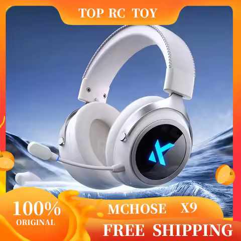New Mchose X9 Headphone 3 Mode Wireless Headset Surround Sound Effect With Mic E-Sports Earphones Cu