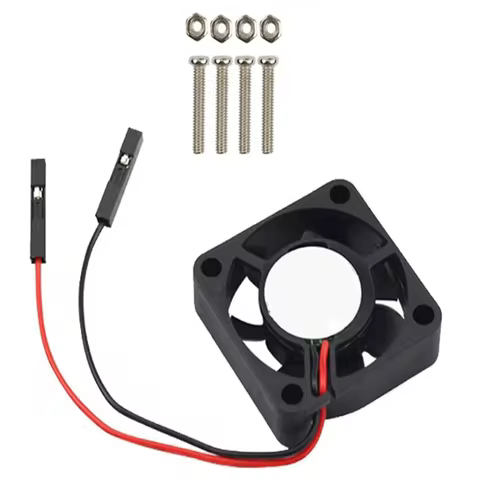 1/4Pcs 3.3V 5V Cooling Fan Brushless CPU Cooling Fan Heatsink Cooler Radiator for Raspberry Pi4 Pi3 