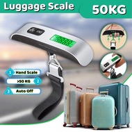 50kg/110lb Digital LCD Electronic Luggage Scale Portable Hanging Weight Scales Bag Scale Weight Scal