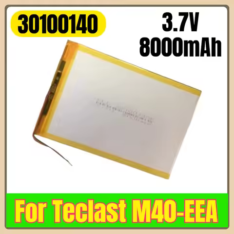 30100140 3.7V 8000mAh Tablet Batteries for Teclast M40-EEA