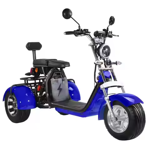 Clark is hot selling Fat Tire Chopper Scooter Citycoco Coc 3 Wheel Tricycle Eec 3000w Best Electric 