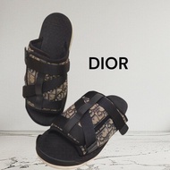 🔥10/5-10/31週年慶🔥【狂降超激省】㊣✨ DIOR ✨**尺寸：45**迪奧 CD 老花 刺繡 織帶 厚底 拖鞋/二手鞋/二手精品/保證正品🌳二手樹屋🌳