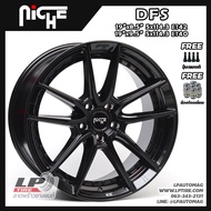 [ส่งฟรี] ล้อแม็ก NICHE แท้ รุ่น DFS ขอบ19" 5รู114.3 สีGlossBlack หน้า8.5" หลัง9.5" Road Wheels จาก USA จำนวน 4 วง