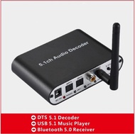 5.1CH Audio Decoder Bluetooth 5.0 Reciever Wireless Audio Import