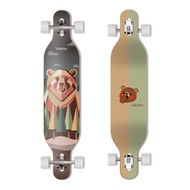 Freeride Longboard Cruiser | Maple Wood Deck| Drop Through longboard complete