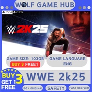 WWE 2K25 ( PS4 & PS5 ) Game Digital Download Permainan Digital Muat Turun Permainan