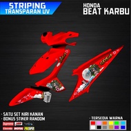 STRIPING STICKERS HONDA NEW JAPANESE GEISHA GRAPHICS CARBONBEAT STRIPING STICKER/ NEW GEISHA GRAPHIC